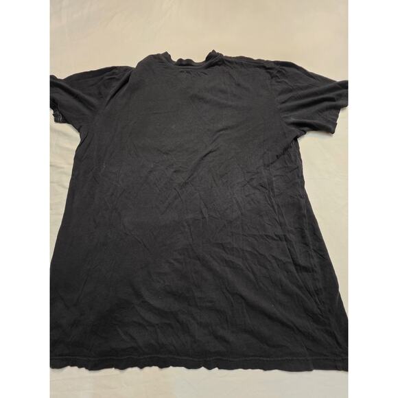Volcom Women's Size Large Short Sleeve V-neck Black T-shirt - Picture 5 of 5